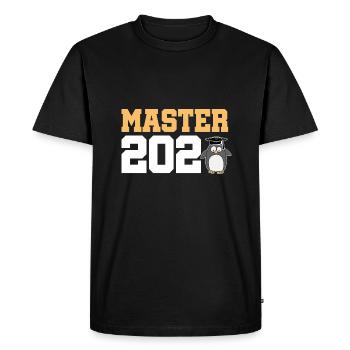 Master 2023 Graduation Graduation Uni - Men's Premium Organic T-Shirt - black - Front - Nico (187cm)