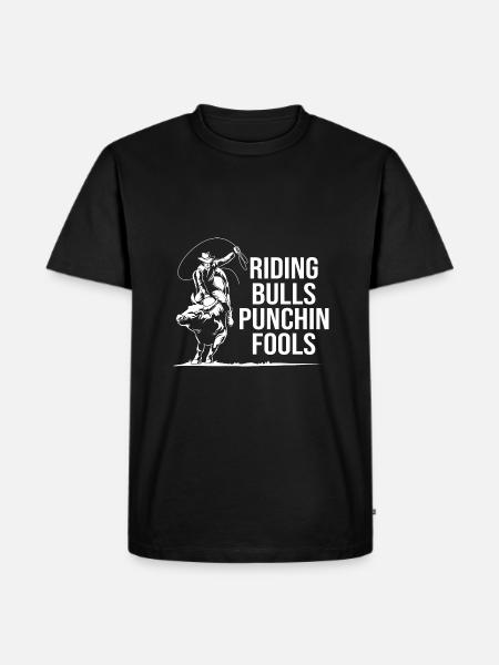 Rodeo - Men's Premium Organic T-Shirt - black