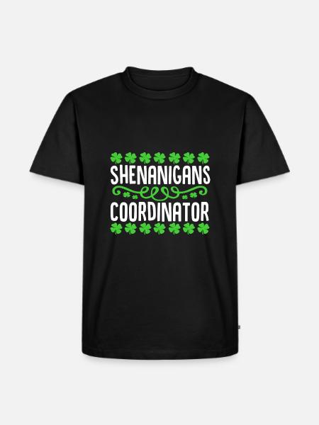 Shenanigan - Men's Premium Organic T-Shirt - black