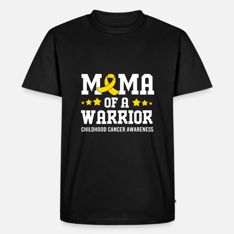 Krebs Kind - Männer Premium Bio T-Shirt - Schwarz