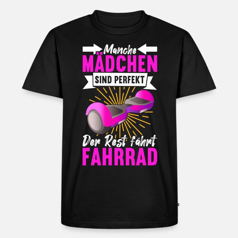 Hoverboard Skating - Männer Premium Bio T-Shirt - Schwarz