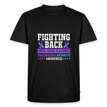 Rheumatism Arthritis - Men's Premium Organic T-Shirt - black - Front - Nico (187cm)