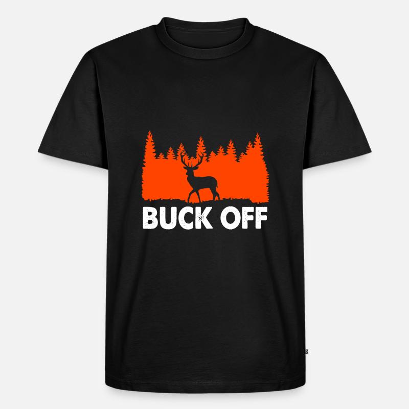 Jäger Jagen - Männer Premium Bio T-Shirt - Schwarz