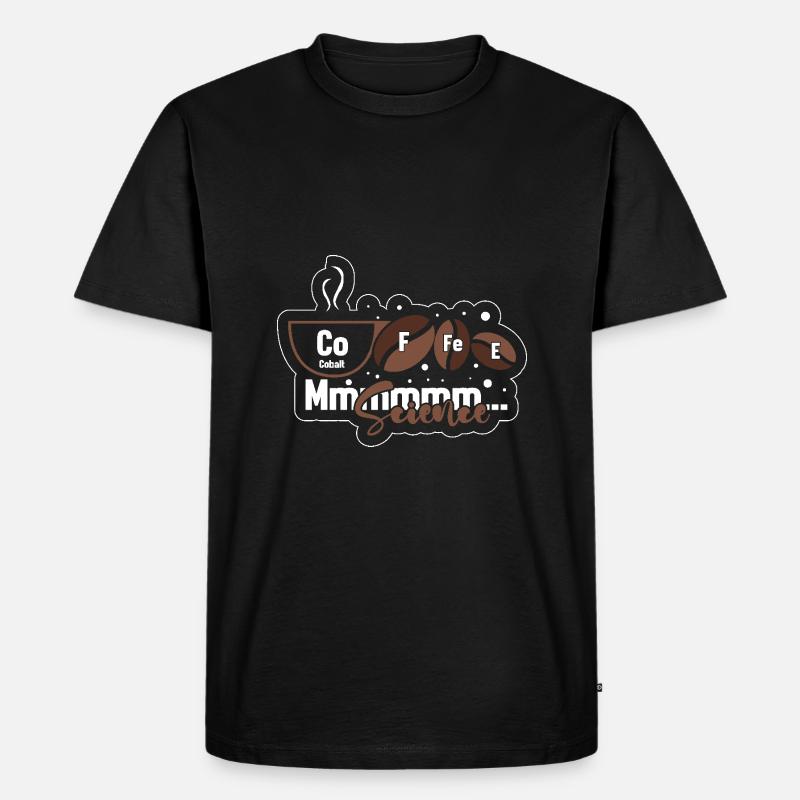 Periodensystem - Männer Premium Bio T-Shirt - Schwarz