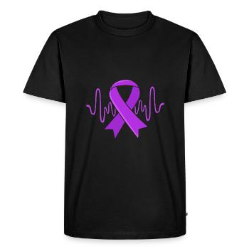 Autoimmune disease - Men's Premium Organic T-Shirt - black - Front - Nico (187cm)