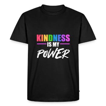 Bullying - Men's Premium Organic T-Shirt - black - Front - Nico (187cm)