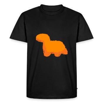Nuggets de poulet - T-shirt Premium bio Homme - noir - Devant - Nico (187cm)