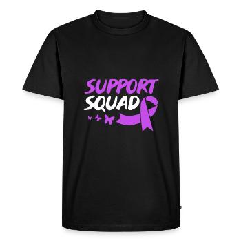 Maladie auto-immune - T-shirt Premium bio Homme - noir - Devant - Nico (187cm)