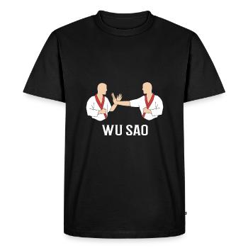 Wing Chun - T-shirt Premium bio Homme - noir - Devant - Nico (187cm)