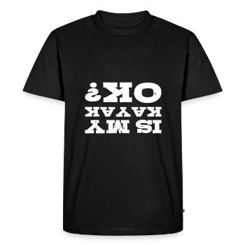 Kayak Kayak - T-shirt Premium bio Homme - noir - Devant - Nico (187cm)