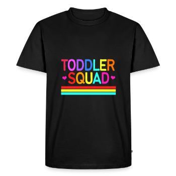 Éducation maternelle Éducateur Éducateur - T-shirt Premium bio Homme - noir - Devant - Nico (187cm)