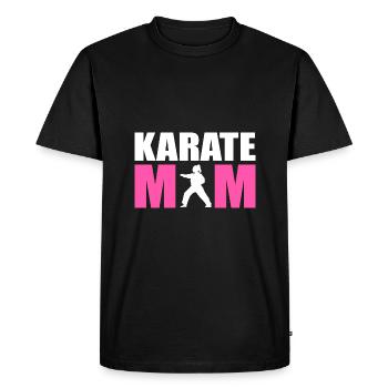 Karaté Autodéfense Arts Martiaux - T-shirt Premium bio Homme - noir - Devant - Nico (187cm)