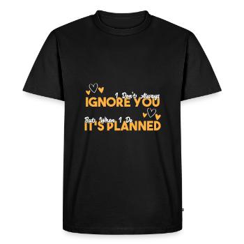 Behavioral Therapy, Behavior Therapy - Men's Premium Organic T-Shirt - black - Front - Nico (187cm)