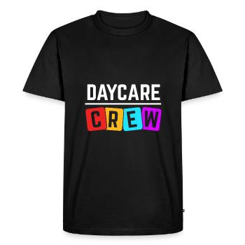 Éducation maternelle Éducateur Éducateur - T-shirt Premium bio Homme - noir - Devant - Nico (187cm)
