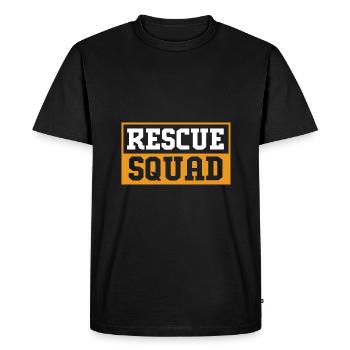 Cat Rescue Animal Rights Animal Rescue Animal Shelter - Men's Premium Organic T-Shirt - black - Front - Nico (187cm)