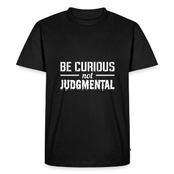 Bullying - Men's Premium Organic T-Shirt - black - Front - Nico (187cm)