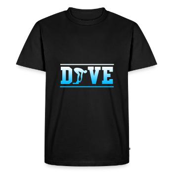 Natation Nageurs Piscine Moniteurs de natation - T-shirt Premium bio Homme - noir - Devant - Nico (187cm)