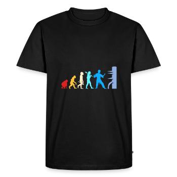 Wing Chun - T-shirt Premium bio Homme - noir - Devant - Nico (187cm)