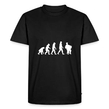 Accordion - Men's Premium Organic T-Shirt - black - Front - Nico (187cm)