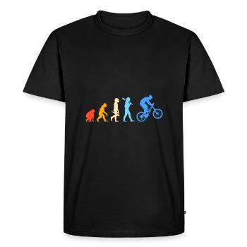 VTT VTT VTT - T-shirt Premium bio Homme - noir - Devant - Nico (187cm)