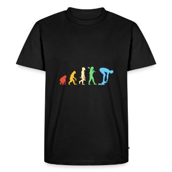 Natation Nageurs Piscine Moniteurs de natation - T-shirt Premium bio Homme - noir - Devant - Nico (187cm)