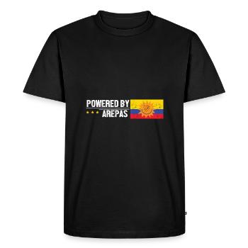 Colombie - T-shirt Premium bio Homme - noir - Devant - Nico (187cm)