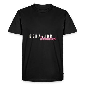 Behavioral Therapy, Behavior Therapy - Men's Premium Organic T-Shirt - black - Front - Nico (187cm)