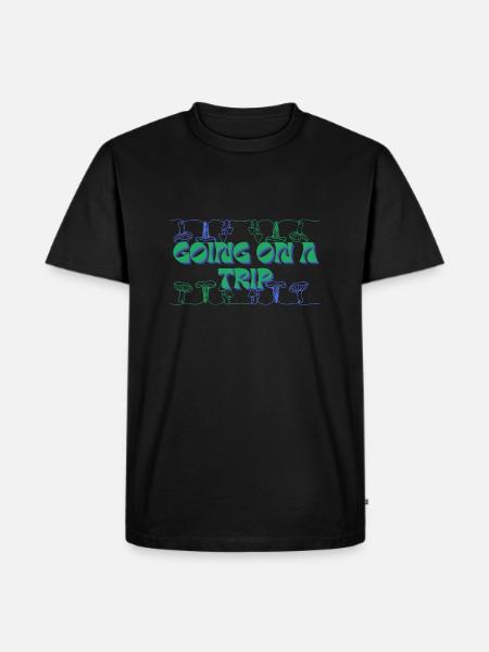 Going on a ripT - Männer Premium Bio T-Shirt - Schwarz