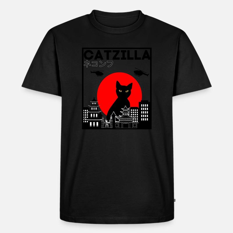 CATZILLA · - Maglietta ecologica premium da uomo - undefined