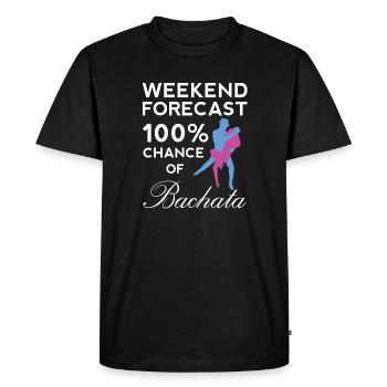 Bachata Drôle de danse Salsa Cumbia Merengue Musique - T-shirt Premium bio Homme - noir - Devant - Nico (187cm)
