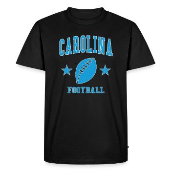 Football de Caroline - T-shirt Premium bio Homme - noir - Devant - Nico (187cm)