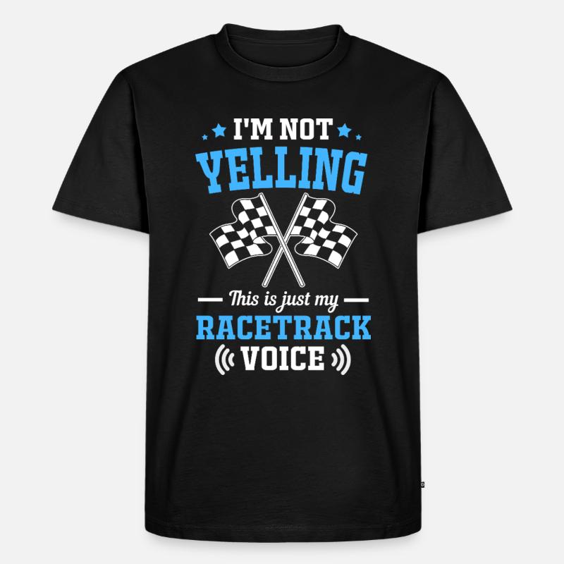 Drag Race - Männer Premium Bio T-Shirt - Schwarz