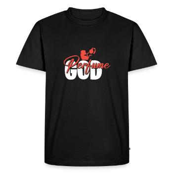 Parfüm Fragrance Perfüm Perfume Parfum Duft - T-shirt Premium bio Homme - noir - Devant - Nico (187cm)