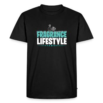 Parfüm Fragrance Perfüm Perfume Parfum Duft - T-shirt Premium bio Homme - noir - Devant - Nico (187cm)