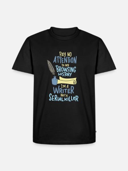 Écrivain - Conteur - T-shirt Premium bio Homme - noir