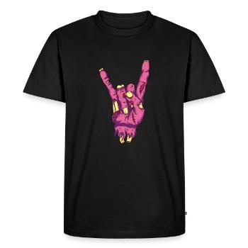 Rock zombie Parfait pour Halloween, la Death Party od - T-shirt Premium bio Homme - noir - Devant - Nico (187cm)