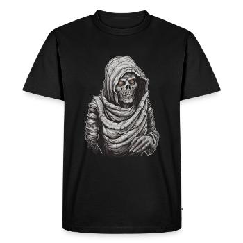 Maman Halloween Trick ou Treat Déguisement - T-shirt Premium bio Homme - noir - Devant - Nico (187cm)