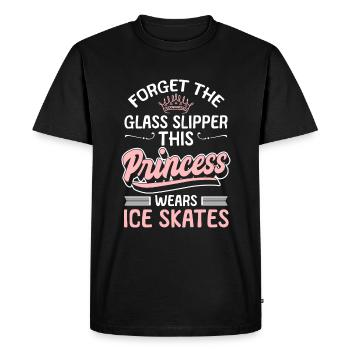Ice Skating Ice Sports Ice Rink - Men's Premium Organic T-Shirt - black - Front - Nico (187cm)