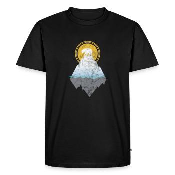 Polar Bear - T-shirt Premium bio Homme - noir - Devant - Nico (187cm)