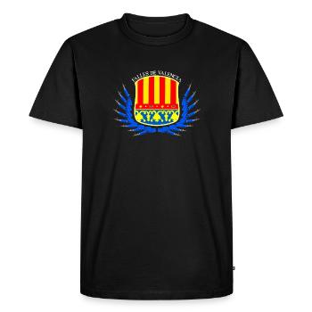 Cas Valencia Pyrotechnie - T-shirt Premium bio Homme - noir - Devant - Nico (187cm)