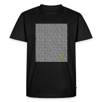 1973 - 50e anniversaire, anniversaire, anniversaire de mariage - T-shirt Premium bio Homme - noir - Devant - Nico (187cm)