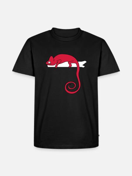 chameleon b - Men's Premium Organic T-Shirt - black