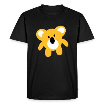 koala - T-shirt Premium bio Homme - noir - Devant - Nico (187cm)
