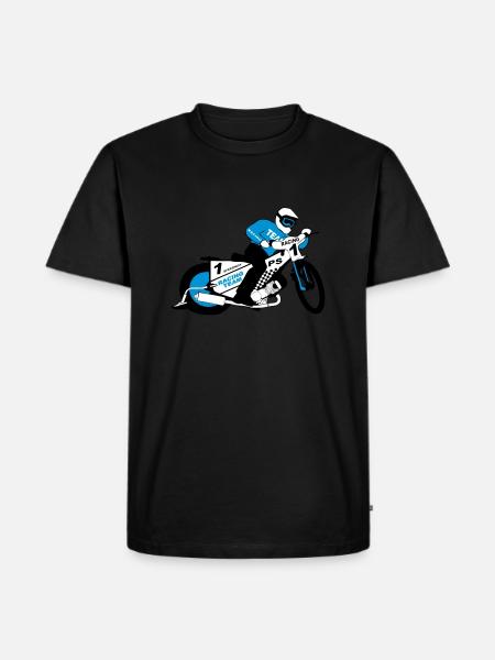 speedway - Männer Premium Bio T-Shirt - Schwarz