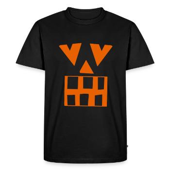 Halloween - Männer Premium Bio T-Shirt - Schwarz - Vorne - Nico (187cm)