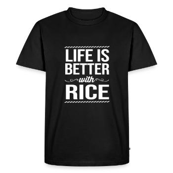Filipino Philippines - T-shirt Premium bio Homme - noir - Devant - Nico (187cm)
