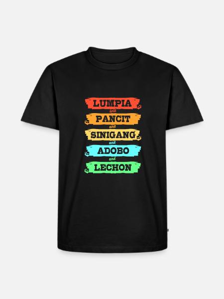 Philippinisch Philippinen - Männer Premium Bio T-Shirt - Schwarz