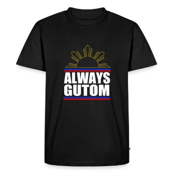 Filipino Philippines - T-shirt Premium bio Homme - noir - Devant - Nico (187cm)