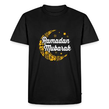 Musulman - T-shirt Premium bio Homme - noir - Devant - Nico (187cm)