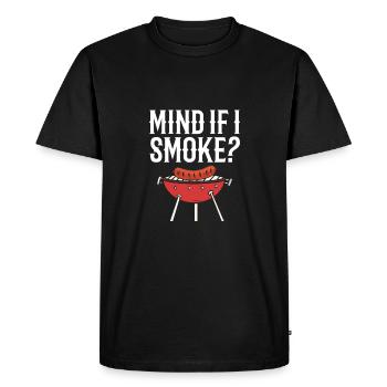 Barbecue - T-shirt Premium bio Homme - noir - Devant - Nico (187cm)
